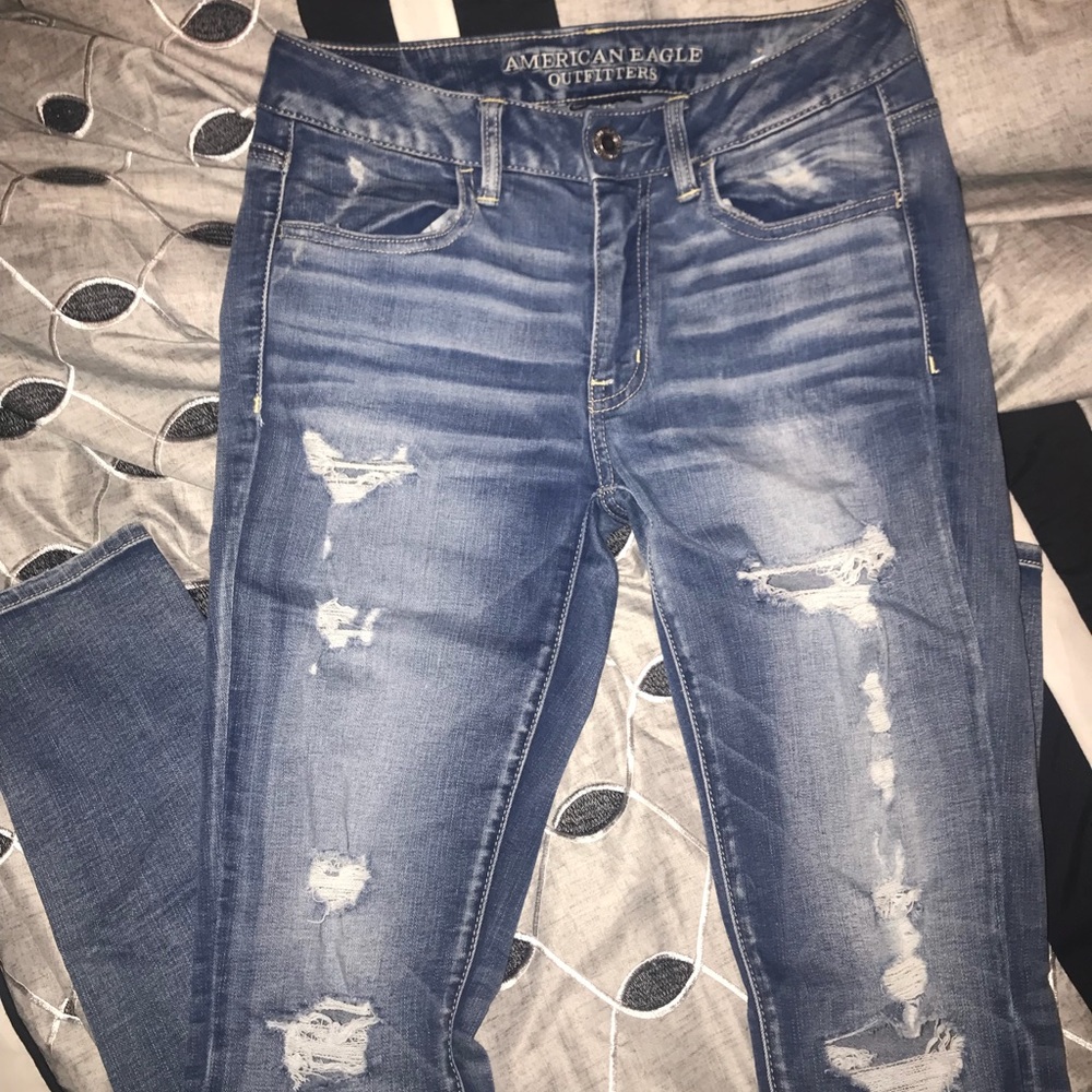 American Eagle Super super stretch skinny jeans
